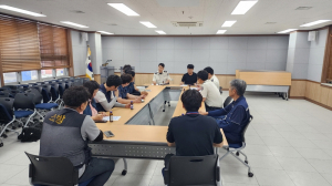 안전한 추석명절! 성주소방서, 전통시장 유관기관 간담회 개최