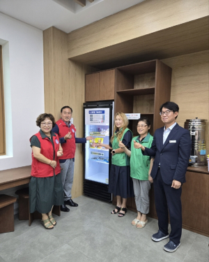 김천 율곡동새마을부녀회, 나눔냉장고 기증