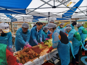예천 풍양 부녀회, 김장 나눔