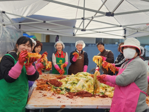영천 금호읍, 김장 김치 나눔