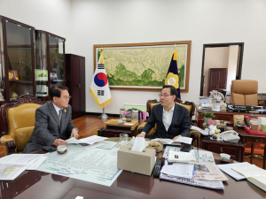 청도군, 국비 필요 현안사업 홍보 활동