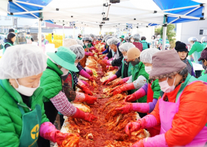 영천새마을부녀회, 김장 나눔