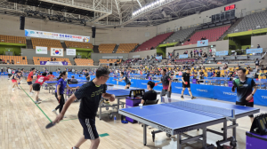 스포츠 도시 상주··· 육상·탁구대회 성료